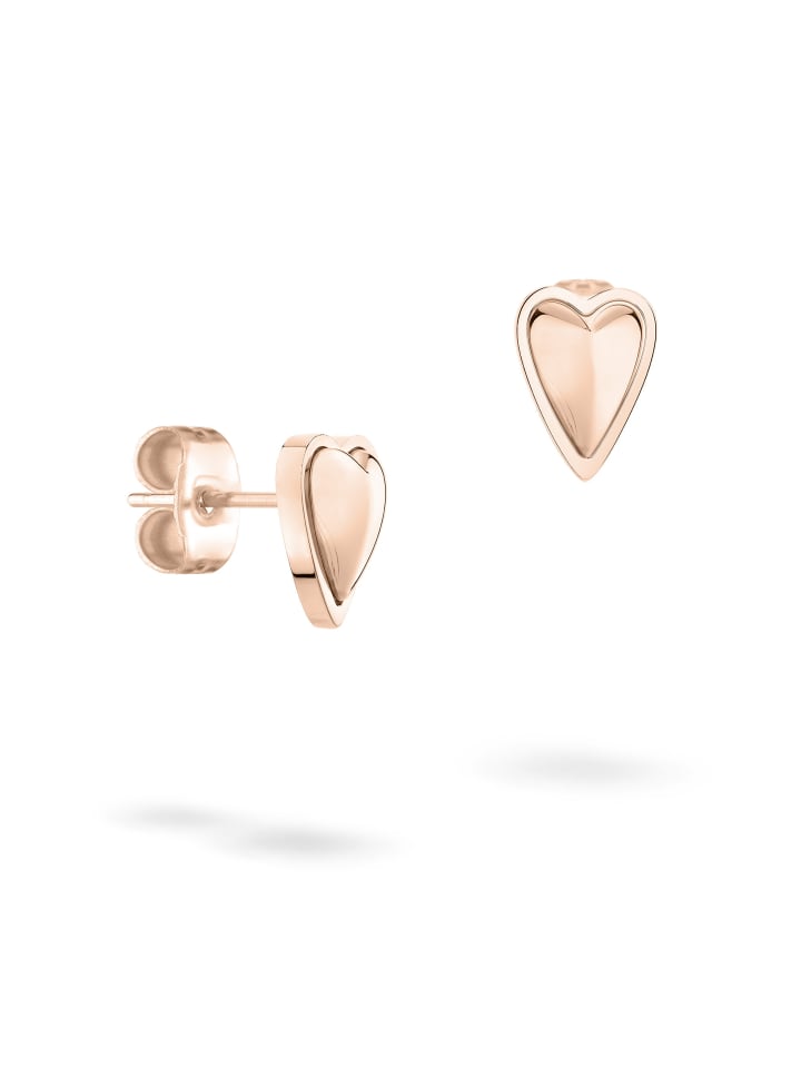 LIEBESKIND BERLIN Металлическая серьга в форме сердца из розового золота
LIEBESKIND BERLIN Металлическая серьга в форме сердца из розового золота