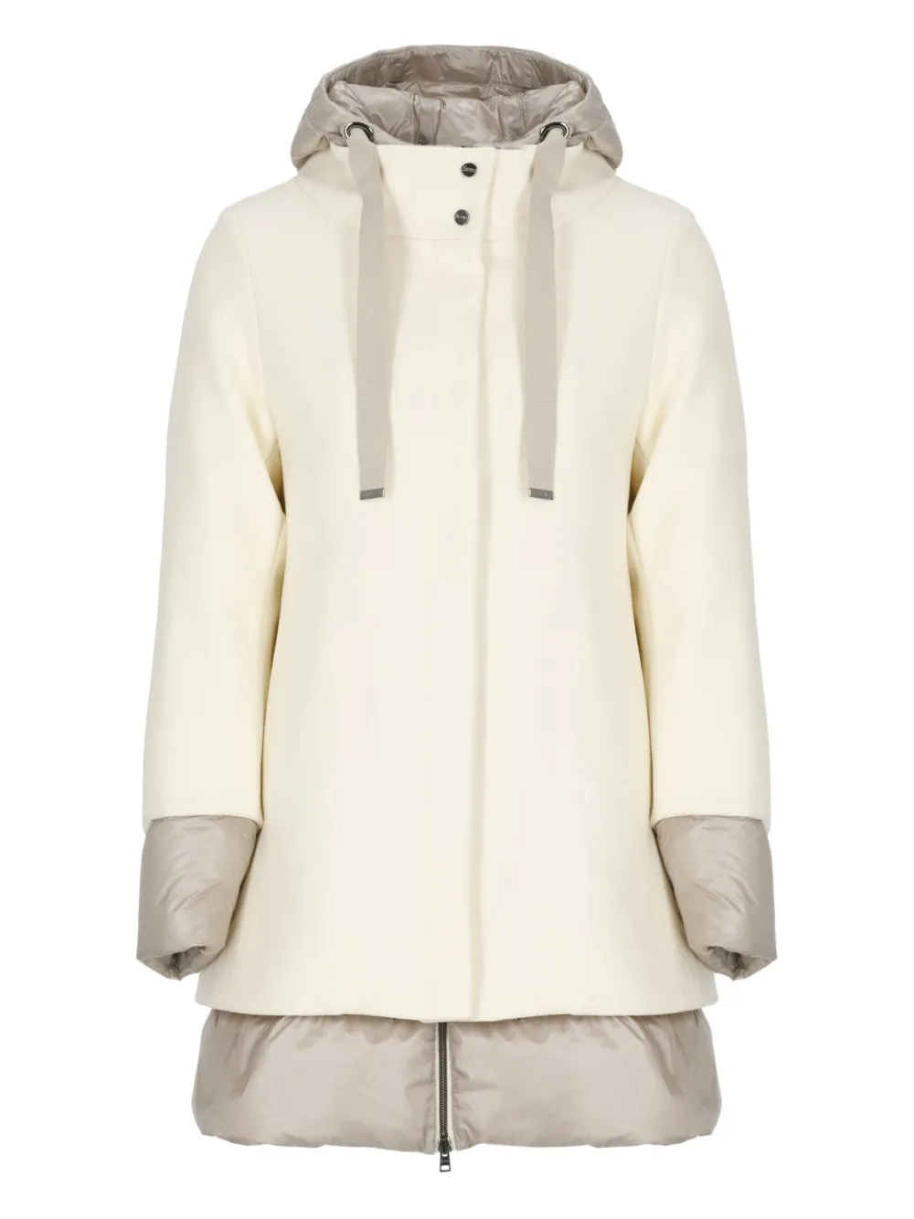 Пуховик с капюшоном Herno, белый
Пуховик с капюшоном Herno, белый