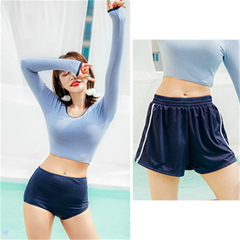 SBART SAILBEE купальник женский гидрокостюм для подводного плавания и серфинга купальник пятиточечный синий комплект из трех предметов M-XL
SBART SAILBEE купальник женский гидрокостюм для подводного плавания и серфинга купальник пятиточечный синий комплект из трех предметов M-XL