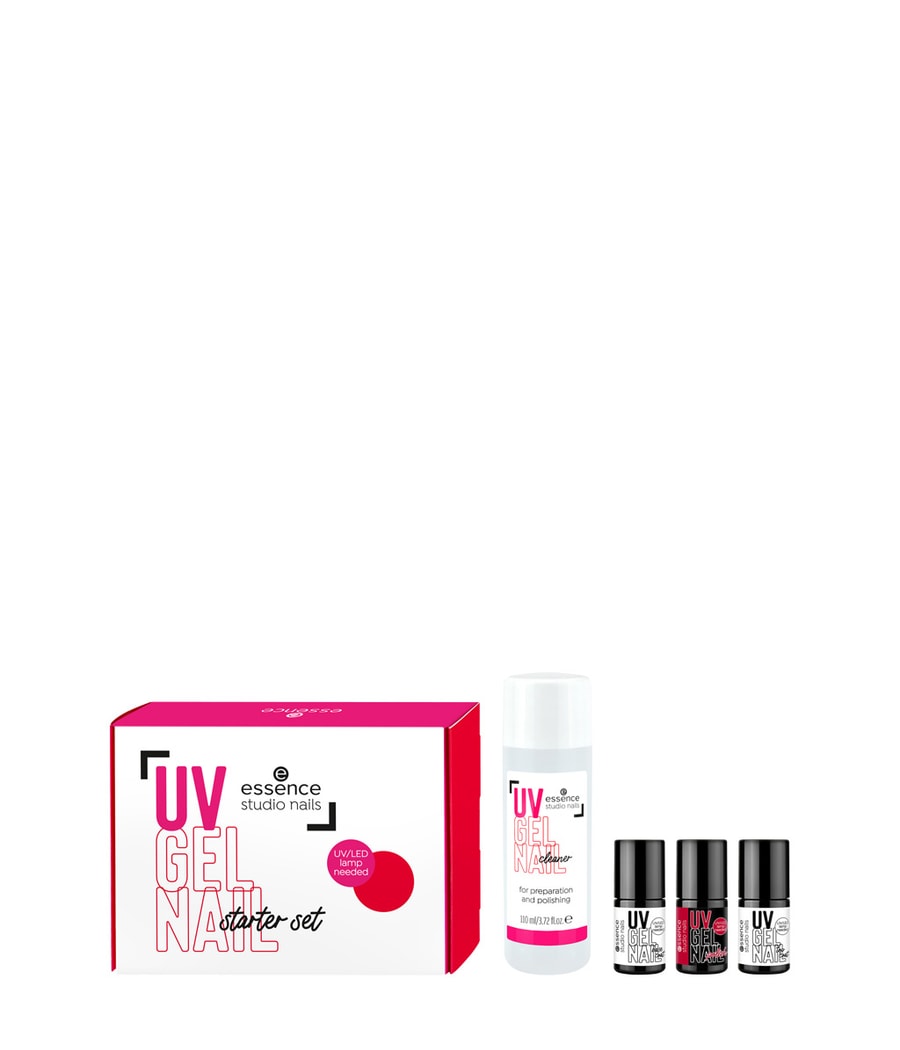 Набор лаков для ногтей essence studio nails UV GEL NAIL Starter Set, Nr. 01 - Red, 1 шт.
Набор лаков для ногтей essence studio nails UV GEL NAIL Starter Set, Nr. 01 - Red, 1 шт.