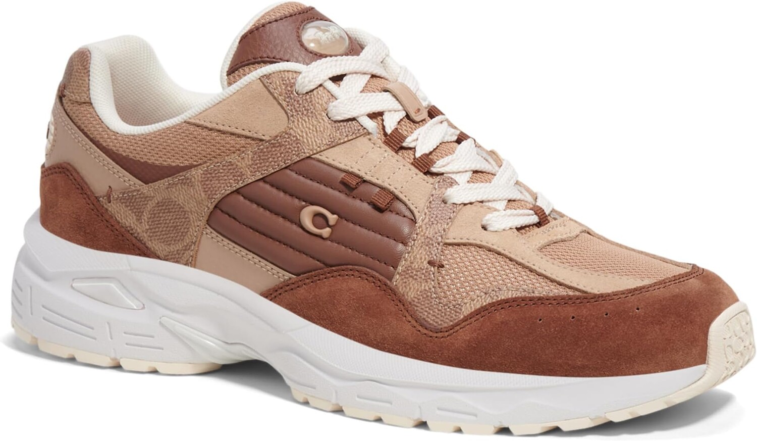 Кроссовки C301 Signature COACH, цвет Taupe/Saddle, Коричневый, Кроссовки C301 Signature COACH, цвет Taupe/Saddle 
Кроссовки C301 Signature COACH, цвет Taupe/Saddle, Коричневый, Кроссовки C301 Signature COACH, цвет Taupe/Saddle