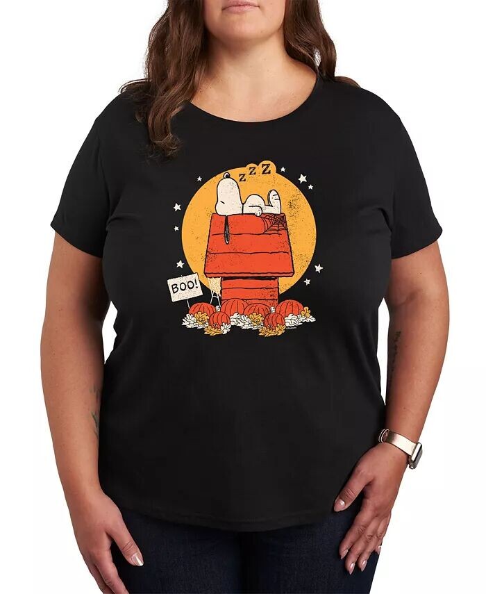 Футболка Trendy Peanuts Snoopy Sleeping Plus Size с рисунком Hybrid Apparel, черный
Футболка Trendy Peanuts Snoopy Sleeping Plus Size с рисунком Hybrid Apparel, черный