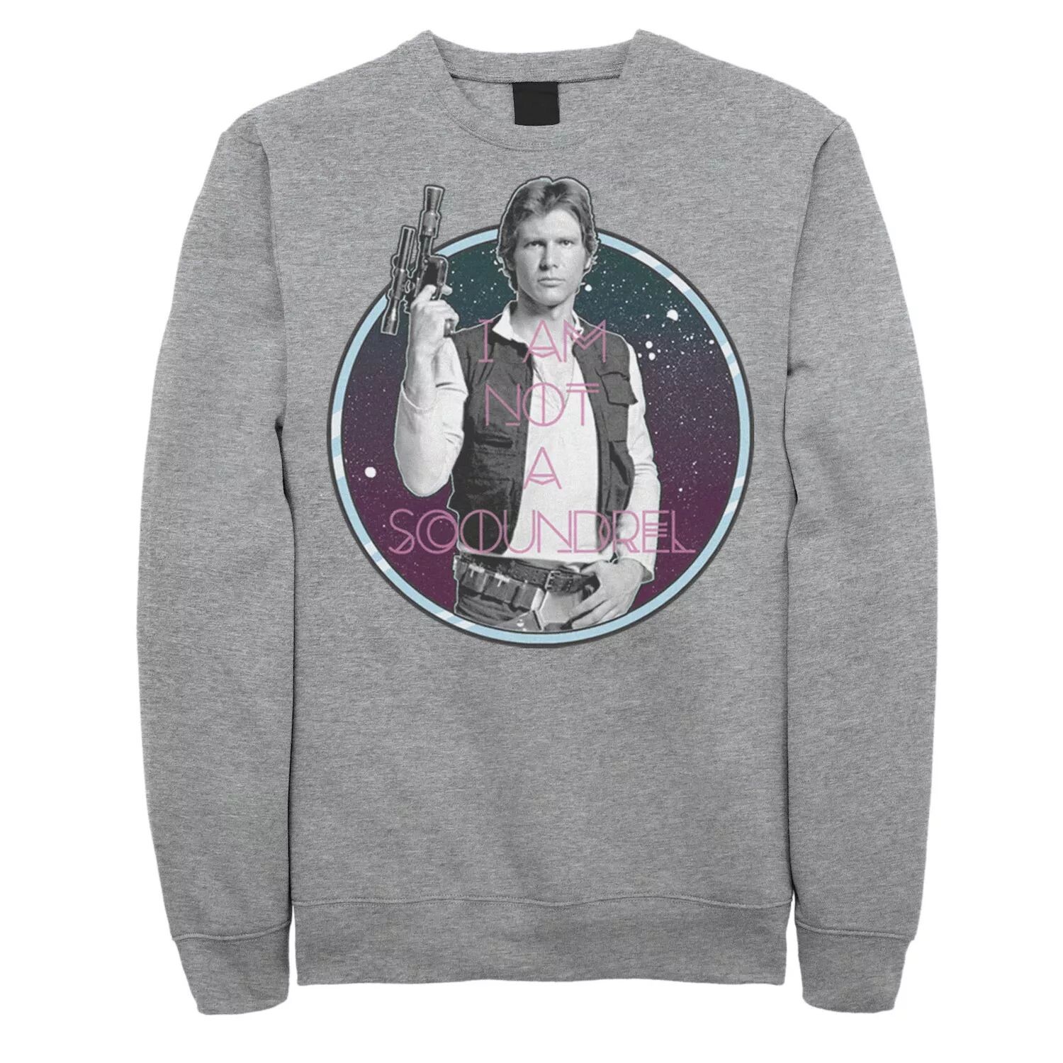 Мужской свитшот с классической позой «Хан Соло, не негодяй», «Звездные войны» Star Wars
Мужской свитшот с классической позой «Хан Соло, не негодяй», «Звездные войны» Star Wars