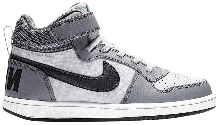 Кроссовки Nike Court Borough Mid PS, серый
Кроссовки Nike Court Borough Mid PS, серый