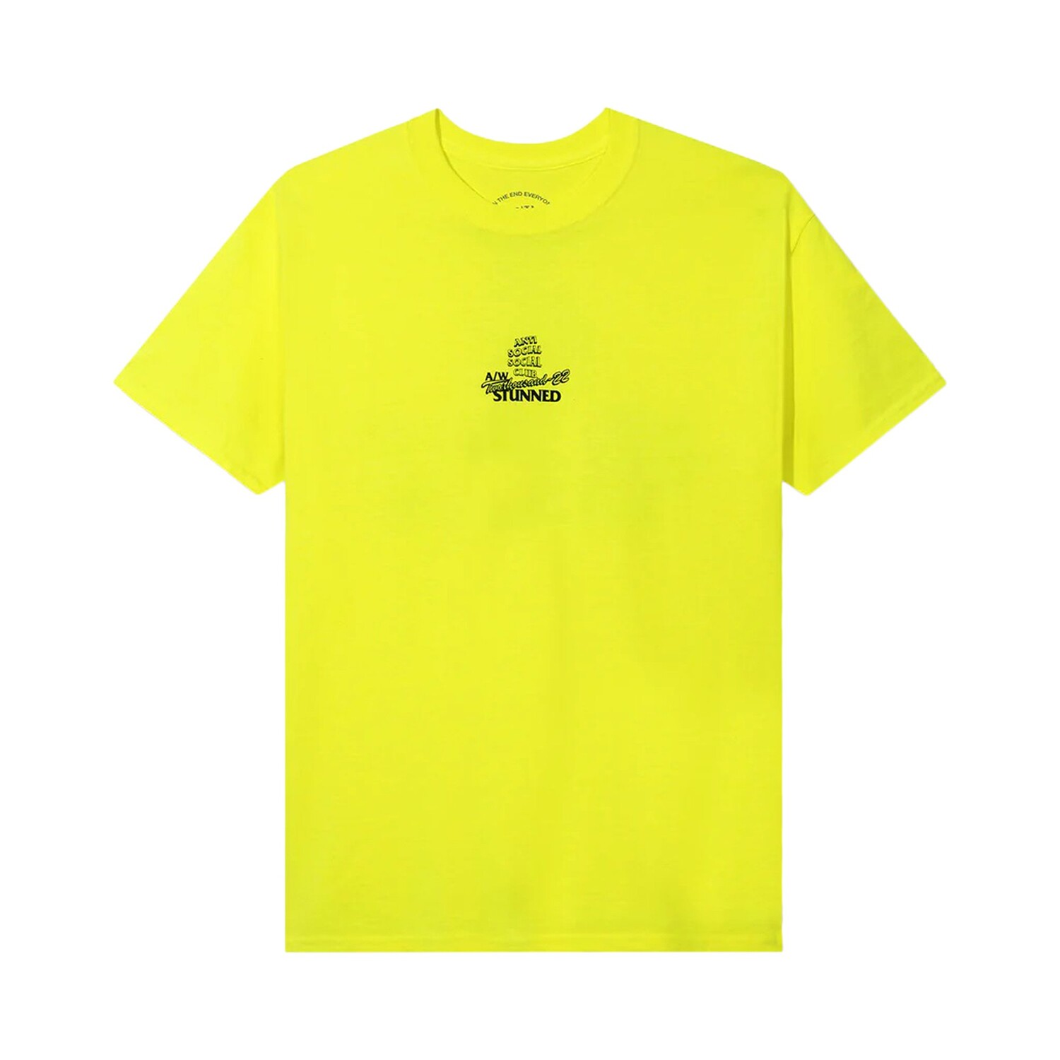 Защитная футболка Anti Social Social Club Stunned Safety Green
Защитная футболка Anti Social Social Club Stunned Safety Green