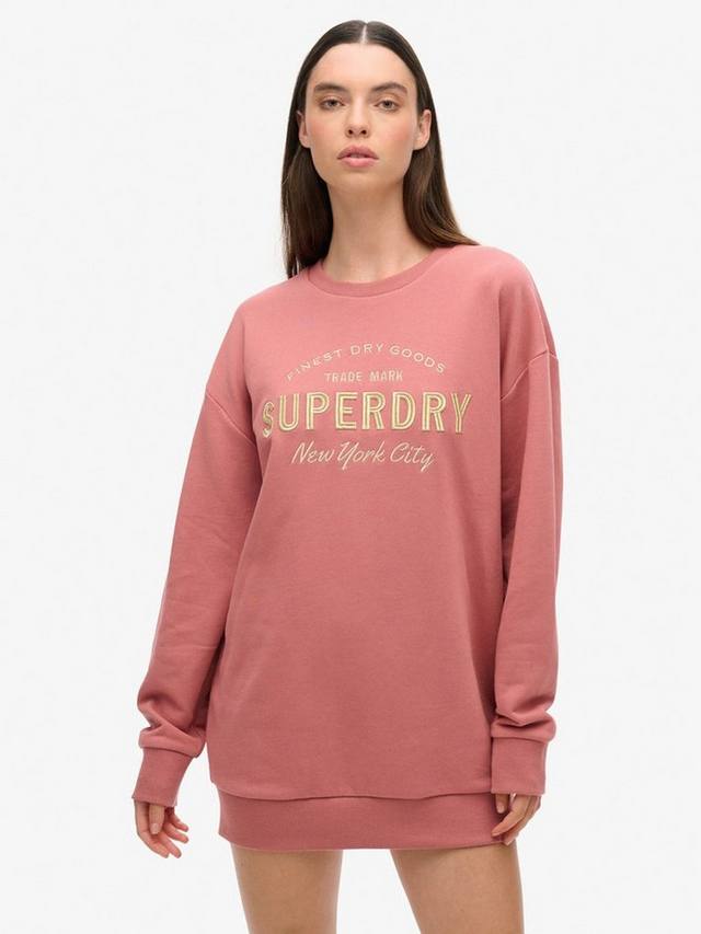 Роскошное спортивное платье с металлическим логотипом Superdry, цвет Withered Rose
Роскошное спортивное платье с металлическим логотипом Superdry, цвет Withered Rose