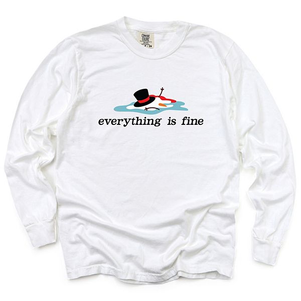 Everything is fine melted snowman - лонгслив с покраской в готовом виде Simply Sage Market, White
Everything is fine melted snowman - лонгслив с покраской в готовом виде Simply Sage Market, White