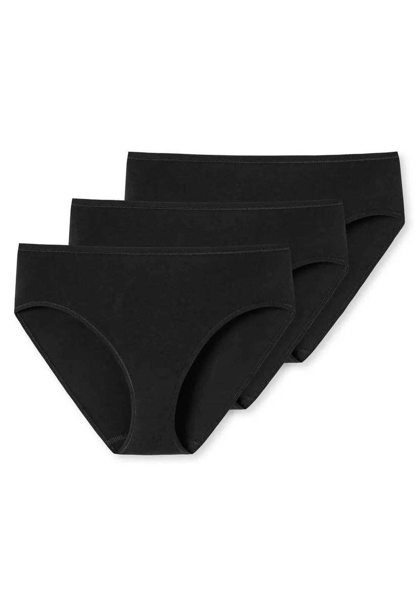 Трусики бикини Schiesser "Cotton Essentials" (3 шт. в упаковке), идеально сидящие по фигуре, черный
Трусики бикини Schiesser "Cotton Essentials" (3 шт. в упаковке), идеально сидящие по фигуре, черный