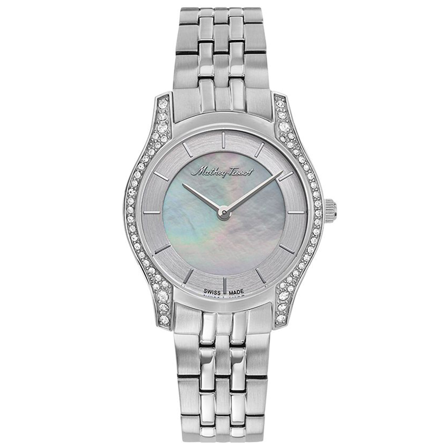 Женские часы Mathey Tissot Tacy с перламутровым циферблатом, цвет mother of pearl
Женские часы Mathey Tissot Tacy с перламутровым циферблатом, цвет mother of pearl