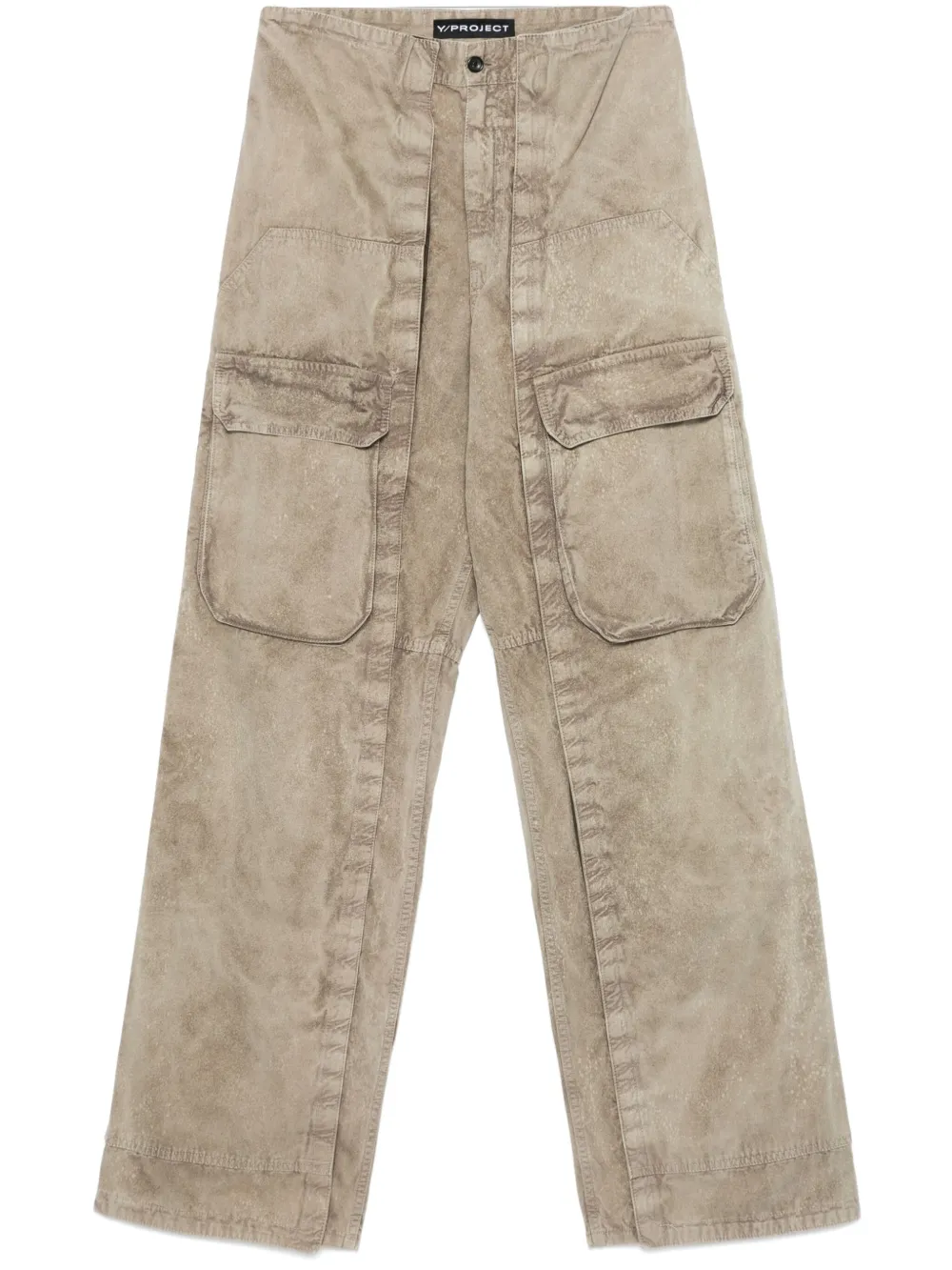 Брюки карго со съемными вставками Y/Project, нейтральный
Брюки карго со съемными вставками Y/Project, нейтральный