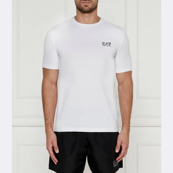 Футболка стандартного кроя Ea7, белый 
Футболка стандартного кроя Ea7, белый