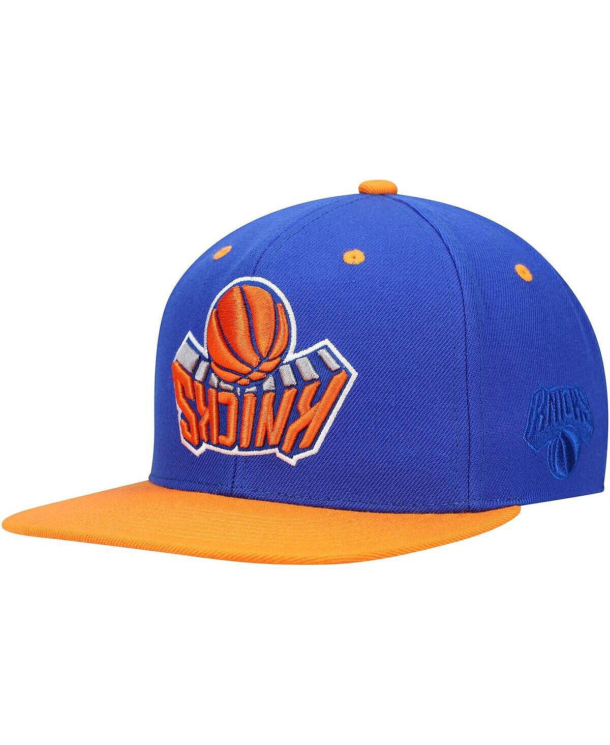 Мужская сине-оранжевая кепка New York Knicks Upside Down Snapback Mitchell & Ness
Мужская сине-оранжевая кепка New York Knicks Upside Down Snapback Mitchell & Ness
