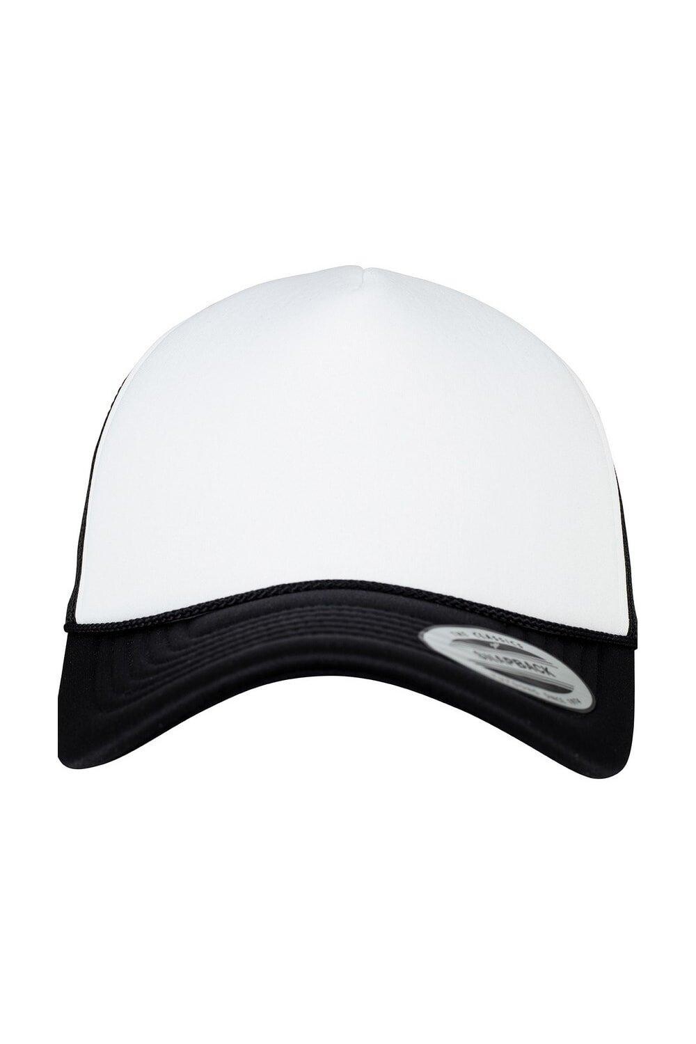 Кепка дальнобойщика с изогнутым козырьком из пеноматериала Flexfit, белый
Кепка дальнобойщика с изогнутым козырьком из пеноматериала Flexfit, белый