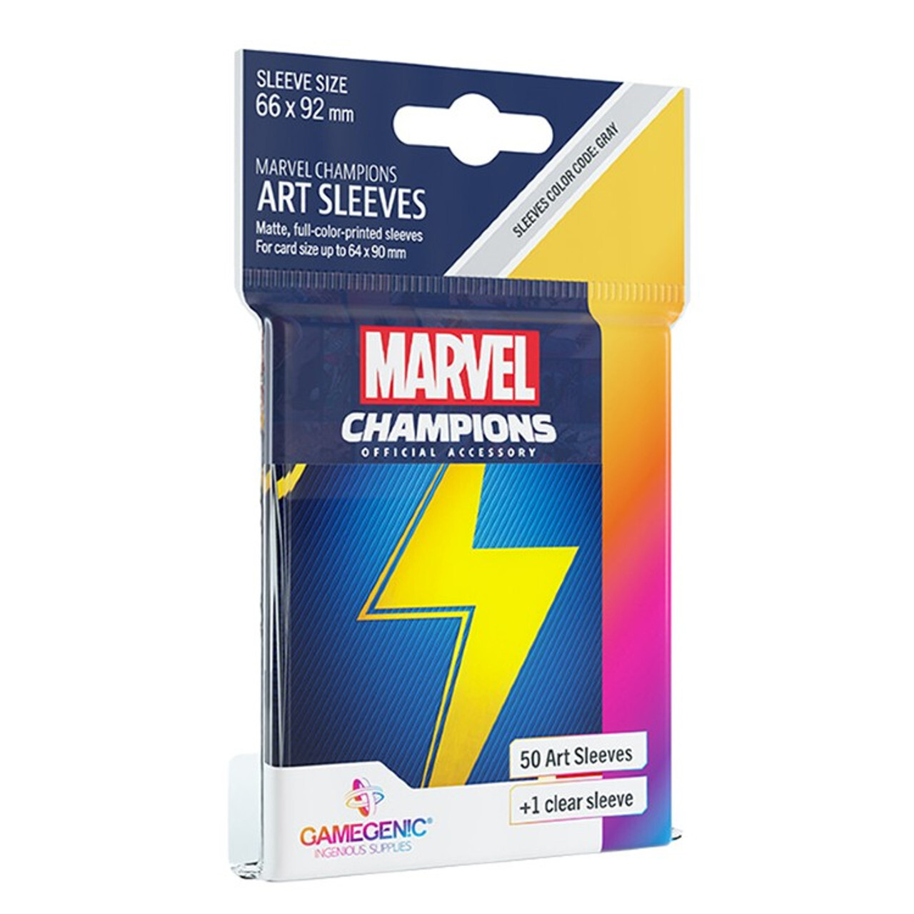 Аксессуары Game Genic Sleeves: Marvel Champions - Ms. Marvel
Аксессуары Game Genic Sleeves: Marvel Champions - Ms. Marvel
