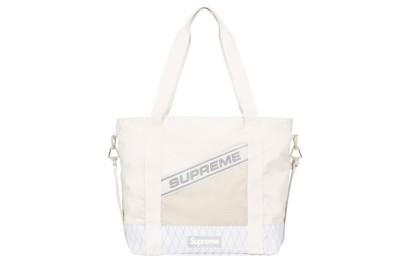 Водонепроницаемая нейлоновая сумка-шоппер, хозяйственная сумка, плечевая сумка, повседневная унисекс белая Supreme
Водонепроницаемая нейлоновая сумка-шоппер, хозяйственная сумка, плечевая сумка, повседневная унисекс белая Supreme