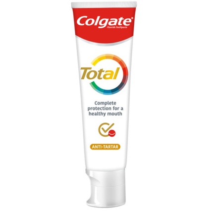 Зубная паста Colgate Total Anti-Tartar 75 мл Colgate-Palmolive Poland Sp. Z
Зубная паста Colgate Total Anti-Tartar 75 мл Colgate-Palmolive Poland Sp. Z