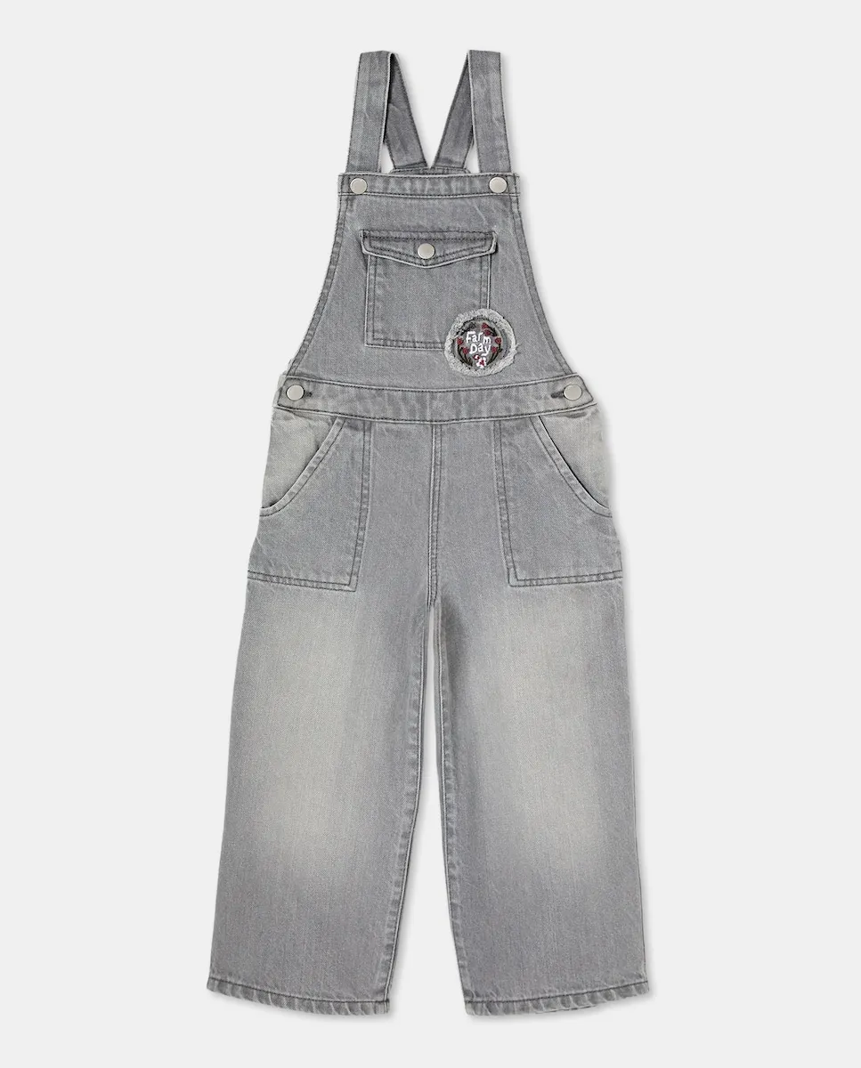 Длинный прямой джинсовый комбинезон для девочки Kids El Corte Inglés, светло-серый
Длинный прямой джинсовый комбинезон для девочки Kids El Corte Inglés, светло-серый