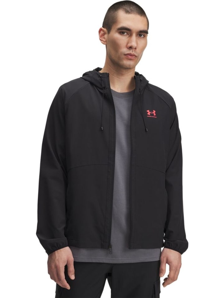 Куртка софтшелл "Vibe Woven Jacket" черного цвета Under Armour
Куртка софтшелл "Vibe Woven Jacket" черного цвета Under Armour