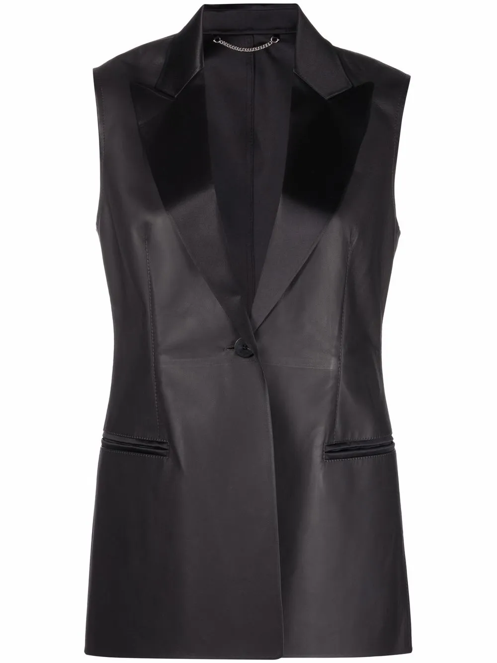 Кожаный блейзер Ferragamo, коричневый
Кожаный блейзер Ferragamo, коричневый