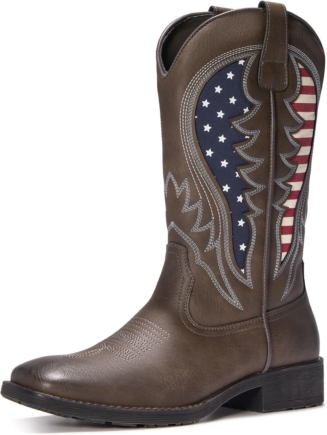 Мужские ковбойские сапоги TruVeld, прочные классические модные вышитые западные сапоги, слипоны, ретро с квадратным носком, деревенские сапоги, удобные для носки, серый
Мужские ковбойские сапоги TruVeld, прочные классические модные вышитые западные сапоги, слипоны, ретро с квадратным носком, деревенские сапоги, удобные для носки, серый