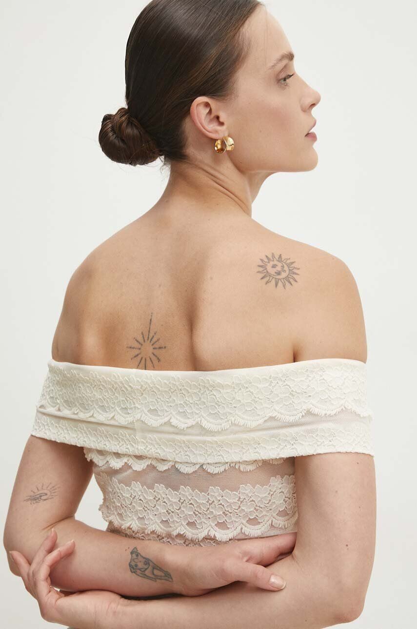 Боди Answear Lab, бежевый
Боди Answear Lab, бежевый