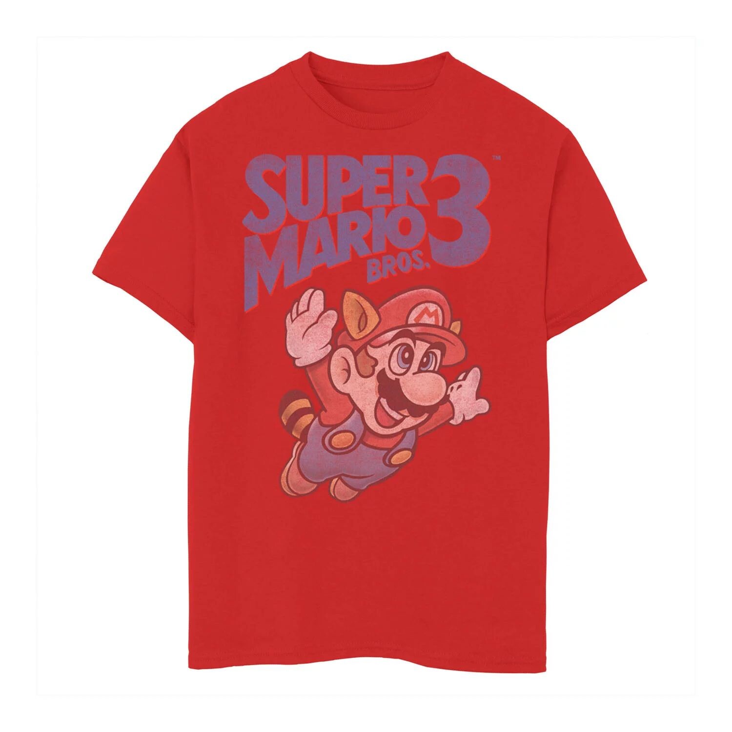 Футболка с рисунком в стиле ретро Nintendo Super Mario Bros 3 для мальчиков 8–20 лет Licensed Character, красный
Футболка с рисунком в стиле ретро Nintendo Super Mario Bros 3 для мальчиков 8–20 лет Licensed Character, красный