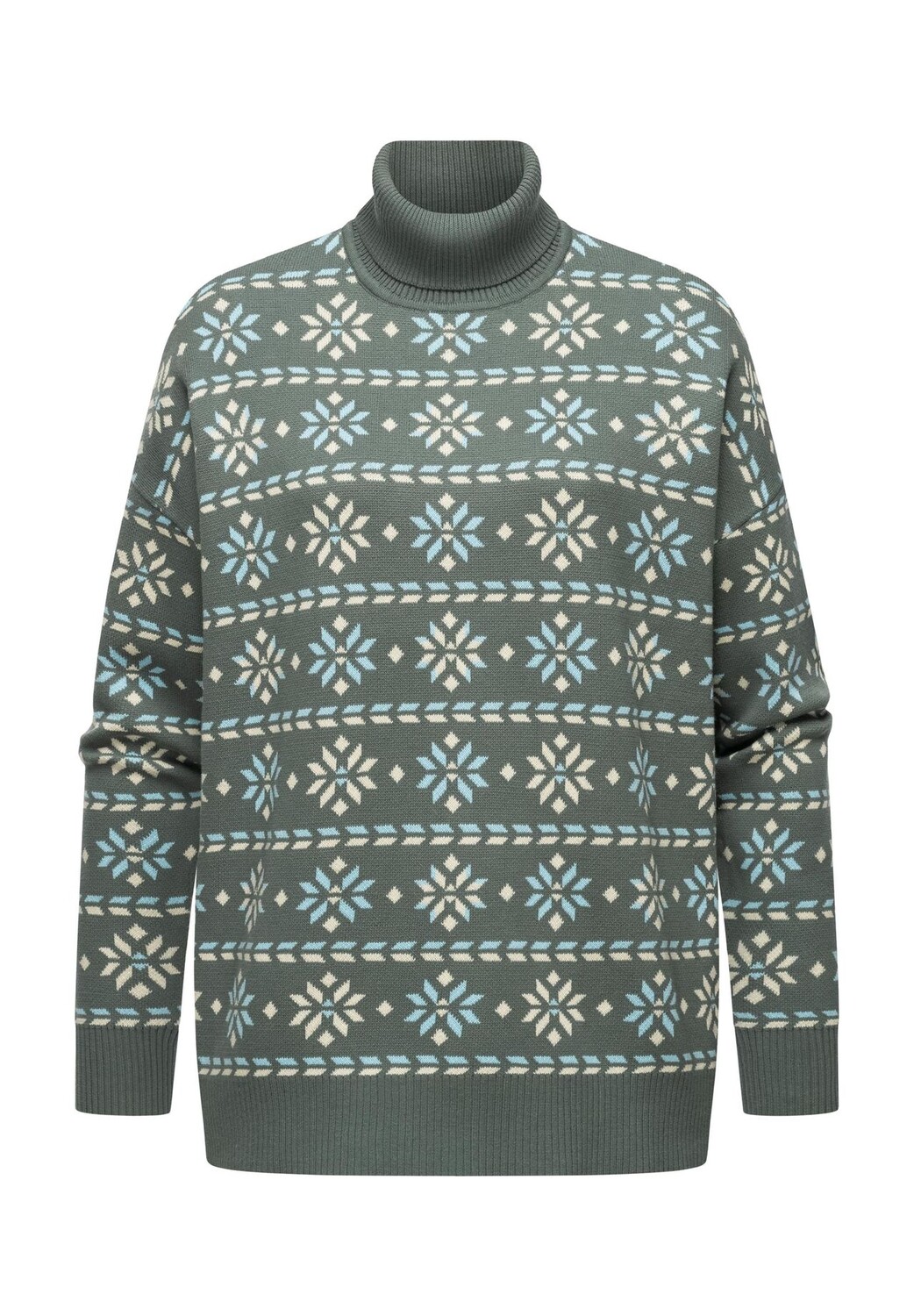 Danika Органический свитер с воротником стойкой Ragweartm, цвет Pine Green 
Danika Органический свитер с воротником стойкой Ragweartm, цвет Pine Green