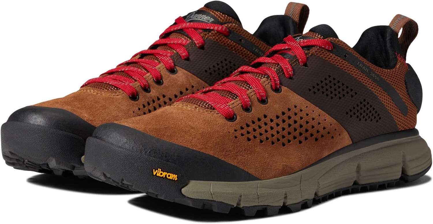 Походная обувь Trail 2650 3" Danner, цвет Brown/Red 
Походная обувь Trail 2650 3" Danner, цвет Brown/Red