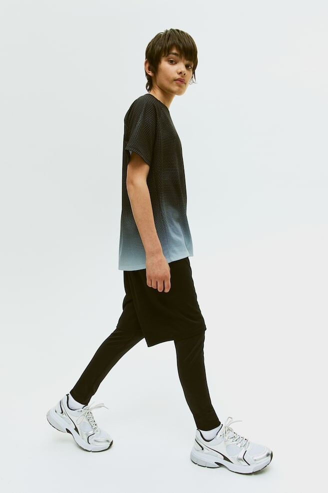 Спортивные колготки с шортами H&M, черный
Спортивные колготки с шортами H&M, черный