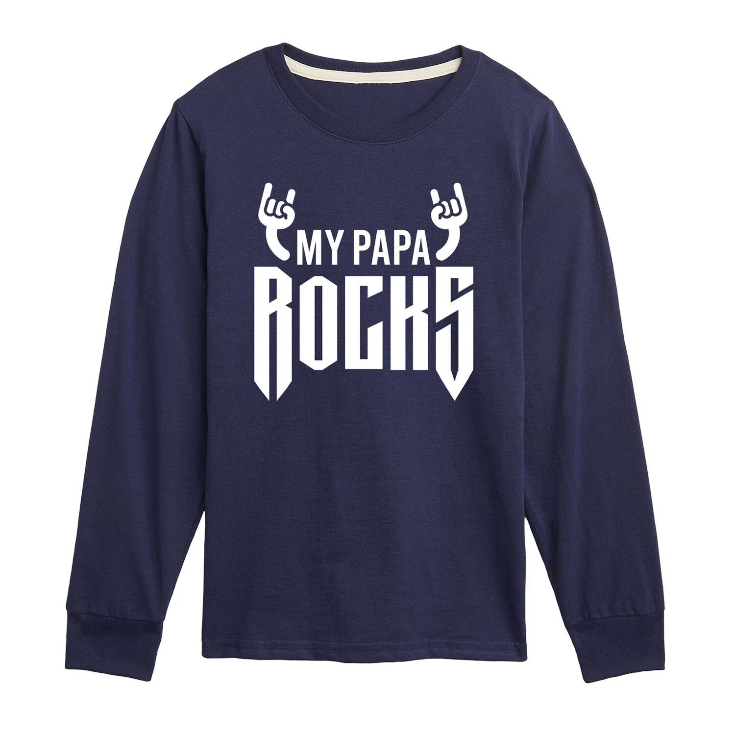 Футболка с рисунком My Papa Rocks для мальчиков 8–20 лет Licensed Character, синий
Футболка с рисунком My Papa Rocks для мальчиков 8–20 лет Licensed Character, синий