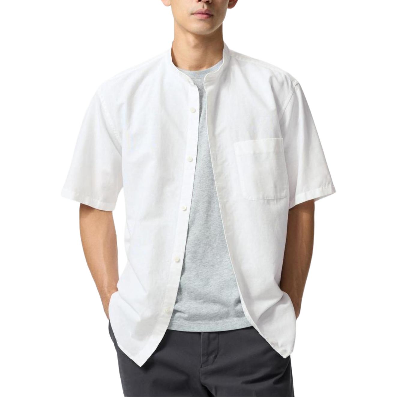 UNIQLO Рубашка унисекс белая
UNIQLO Рубашка унисекс белая