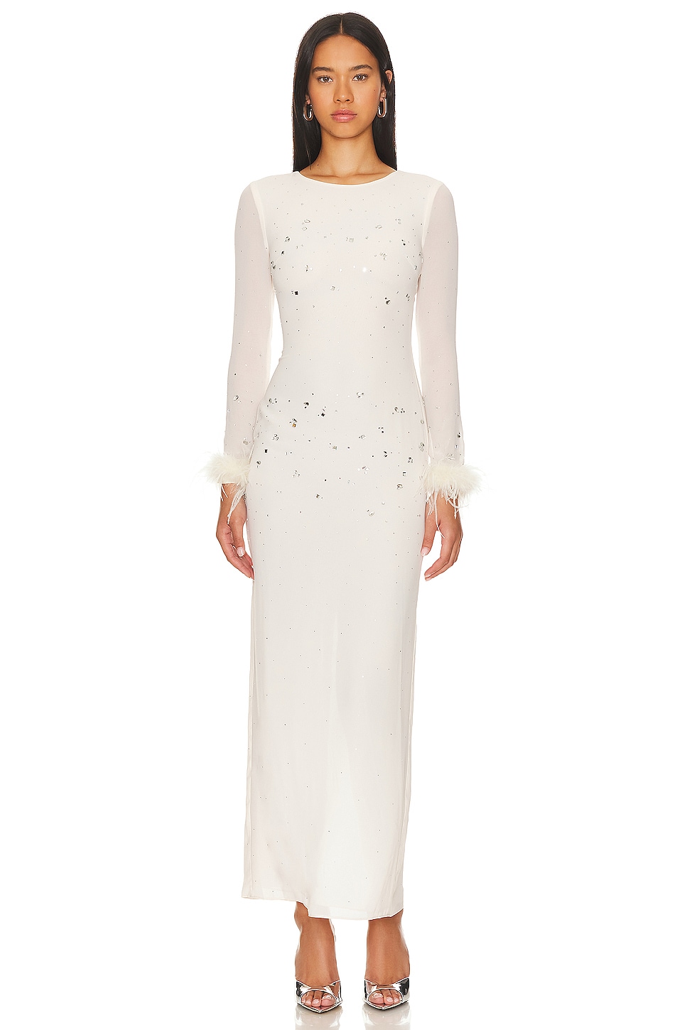 Платье макси джиневра Nbd, белый
Платье макси джиневра Nbd, белый