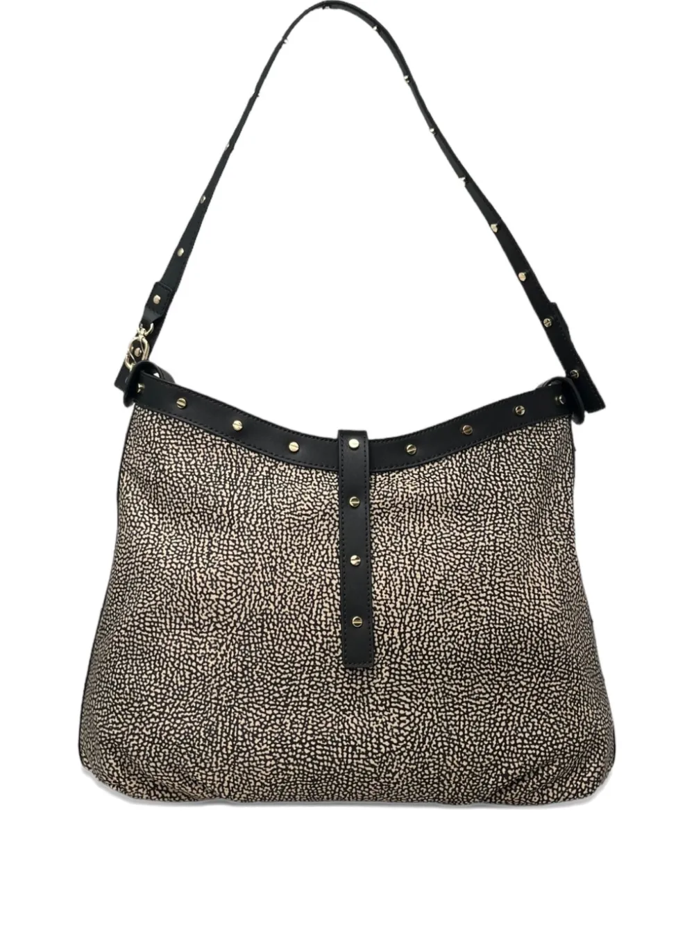 Сумка на плечо с заклепками Borbonese, серый
Сумка на плечо с заклепками Borbonese, серый