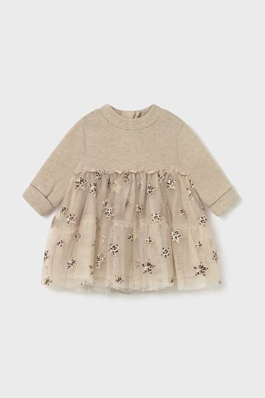 Платье для малышей Mayoral Newborn, бежевый
Платье для малышей Mayoral Newborn, бежевый
