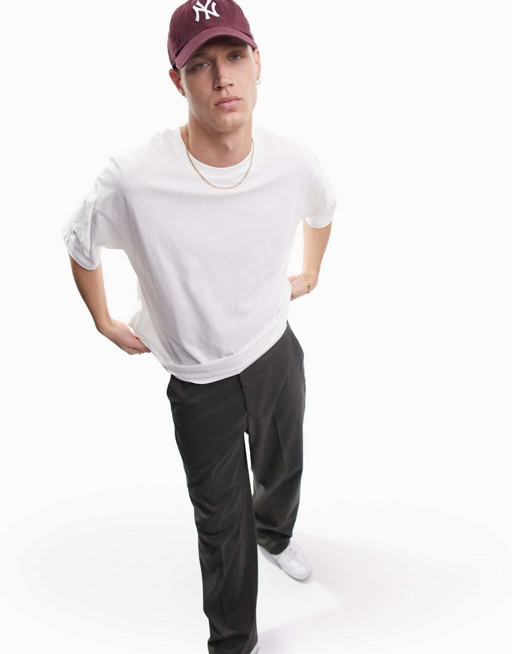 Белая оверсайз-футболка с круглым вырезом ASOS DESIGN, Белый, Белая оверсайз-футболка с круглым вырезом ASOS DESIGN
Белая оверсайз-футболка с круглым вырезом ASOS DESIGN, Белый, Белая оверсайз-футболка с круглым вырезом ASOS DESIGN