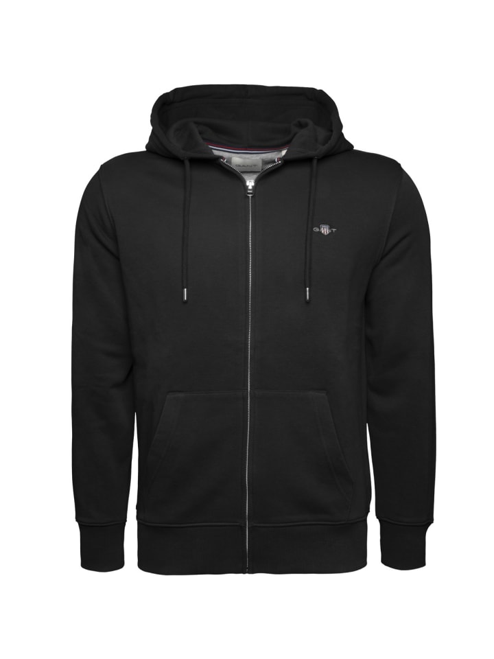 Толстовка Reg Shield Full Zip черного цвета Gant
Толстовка Reg Shield Full Zip черного цвета Gant