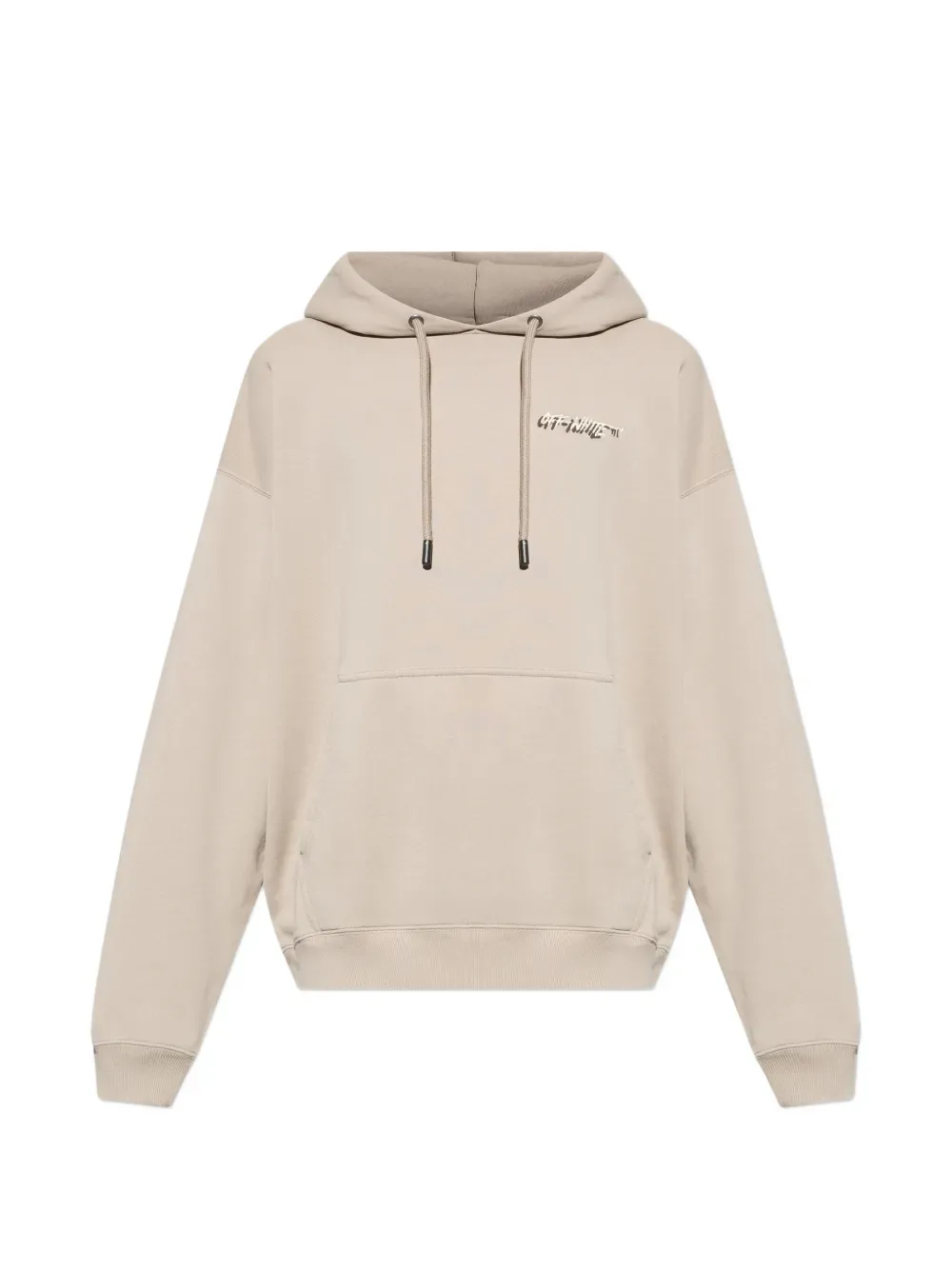 Худи с принтом логотипа Off-White, бежевый
Худи с принтом логотипа Off-White, бежевый