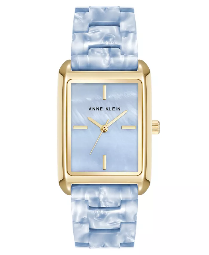 Женские часы Quartz Delicate прямоугольные на браслете из светло-голубого ацетата, 26мм Anne Klein
Женские часы Quartz Delicate прямоугольные на браслете из светло-голубого ацетата, 26мм Anne Klein
