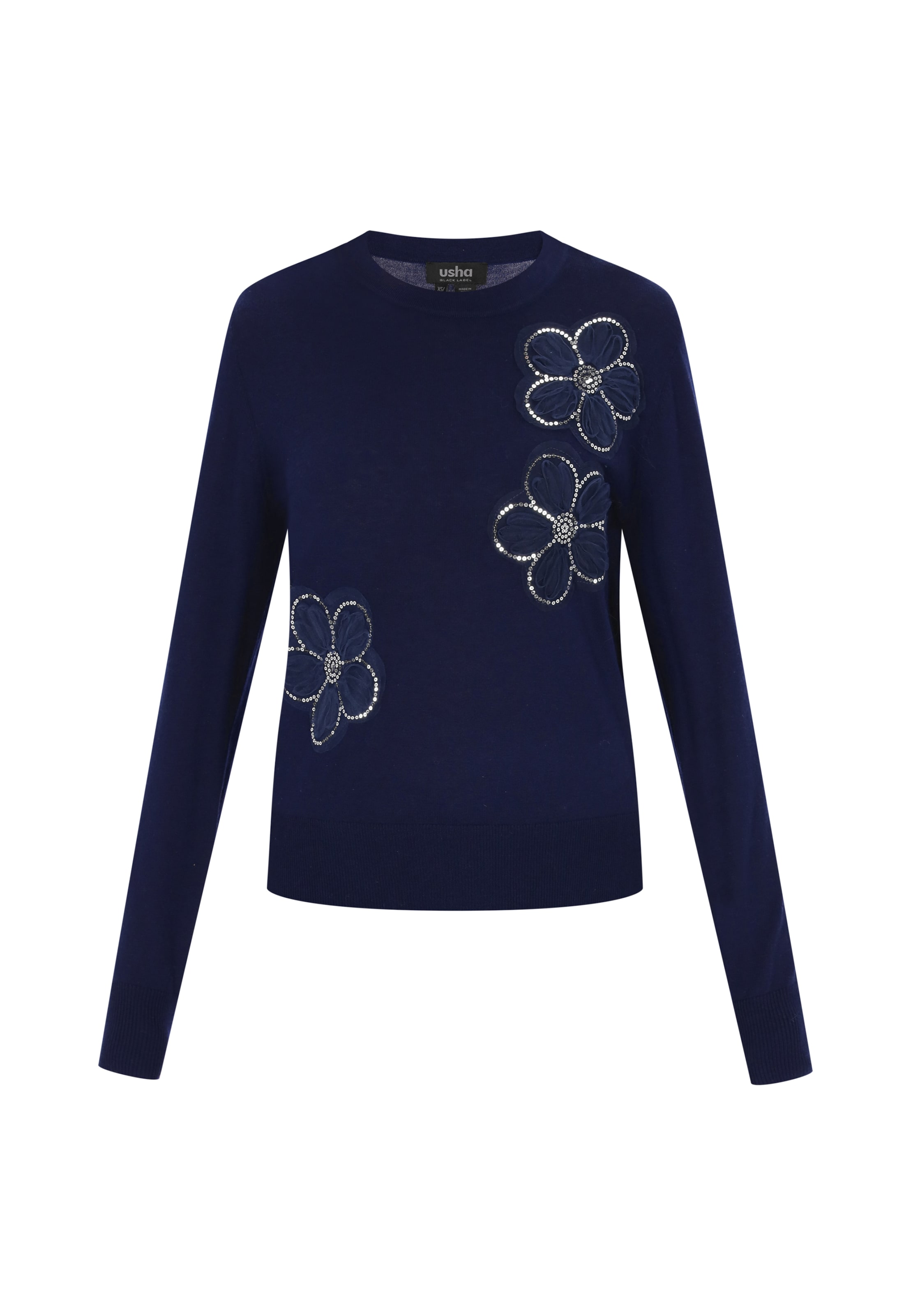 Usha BLACK LABEL Свитер в цвете Navy
Usha BLACK LABEL Свитер в цвете Navy