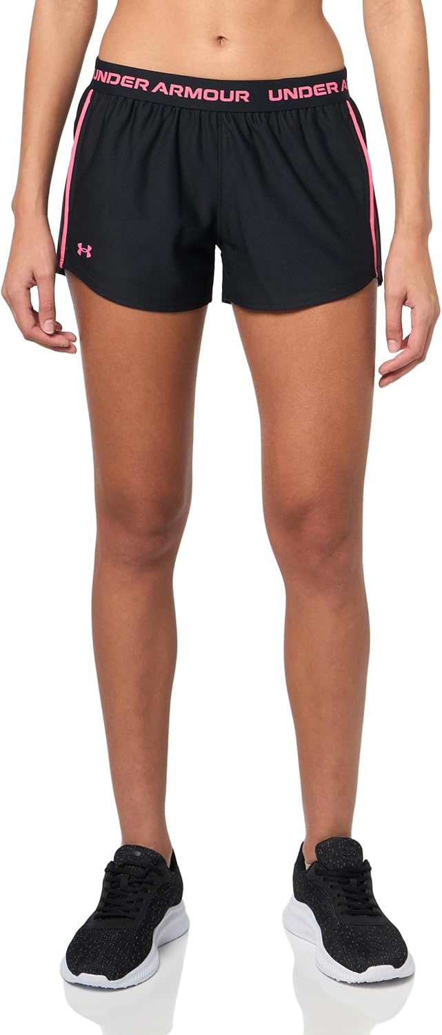 Женские шорты Under Armour Tech Play Up, (003) Black/Super Pink
Женские шорты Under Armour Tech Play Up, (003) Black/Super Pink