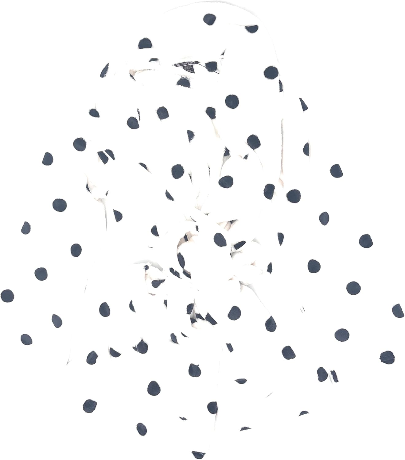 Victoria's Secret Короткий плюшевый уютный халат, White/Black Dots
Victoria's Secret Короткий плюшевый уютный халат, White/Black Dots