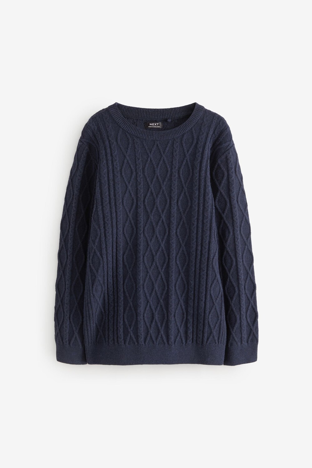 Джемпер с круглым вырезом, связанный косами (3 16 лет) Next, синий
Джемпер с круглым вырезом, связанный косами (3 16 лет) Next, синий