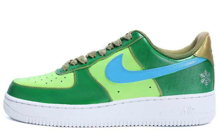 Кроссовки Nike Air Force 1 Skateboarding Shoes Women's Low-top White/Green/Gold, белый
Кроссовки Nike Air Force 1 Skateboarding Shoes Women's Low-top White/Green/Gold, белый