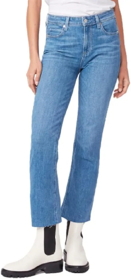 PAIGE Женские джинсы Vintage Colette с высокой посадкой, укороченные, расклешенные, с необработанным краем
PAIGE Женские джинсы Vintage Colette с высокой посадкой, укороченные, расклешенные, с необработанным краем