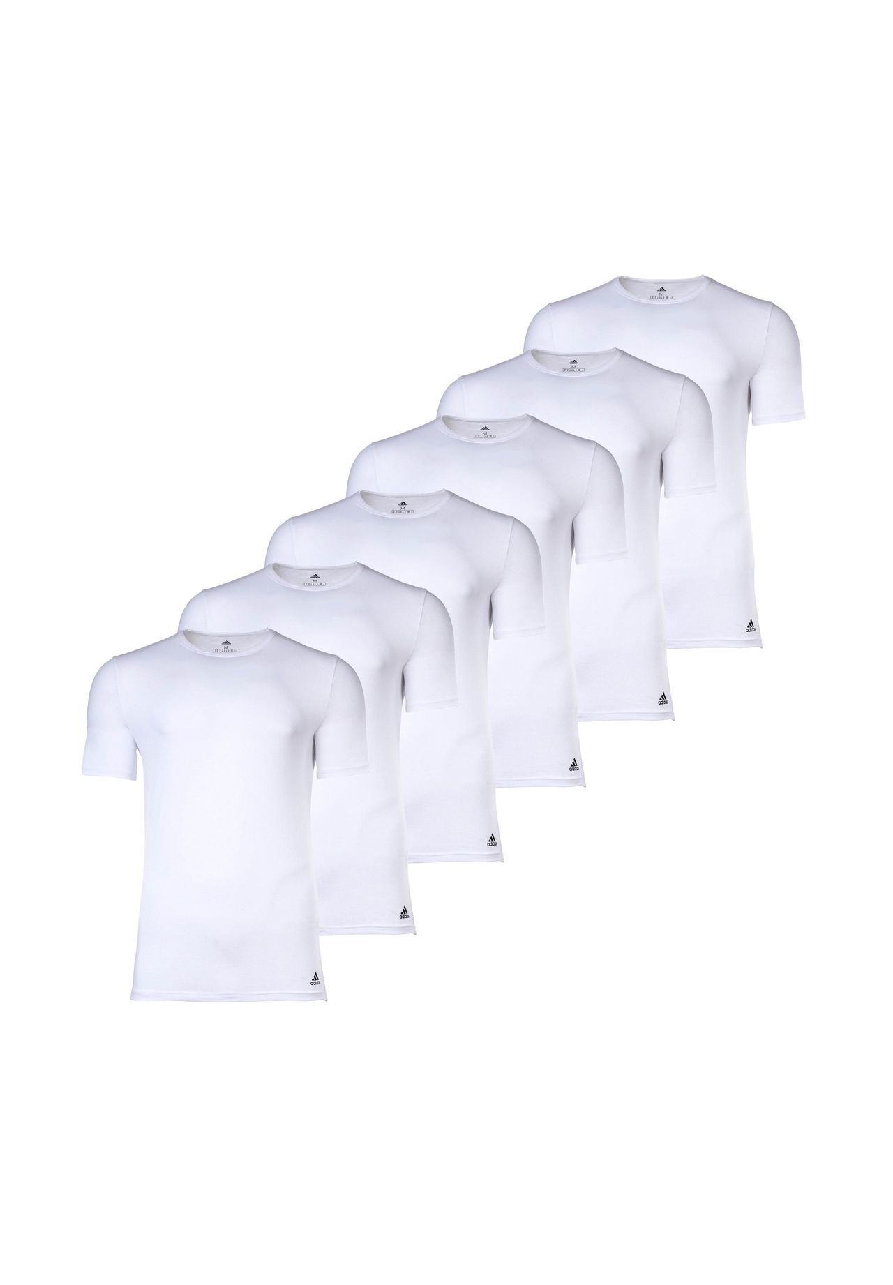 Мужская футболка, 6 шт в упаковке — Active Flex Cotton, круглый вырез, круглый вырез, однотонная Adidas, белый
Мужская футболка, 6 шт в упаковке — Active Flex Cotton, круглый вырез, круглый вырез, однотонная Adidas, белый