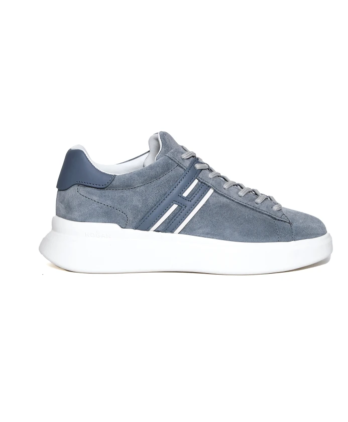 Серые кроссовки Hogan, синий
Серые кроссовки Hogan, синий