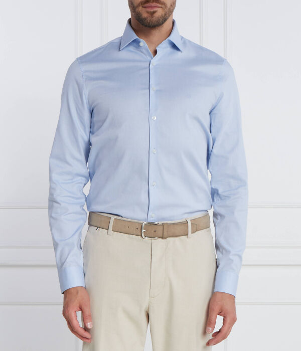 Рубашка мужская Calvin Klein хлопковая однотонная, синий
Рубашка мужская Calvin Klein хлопковая однотонная, синий