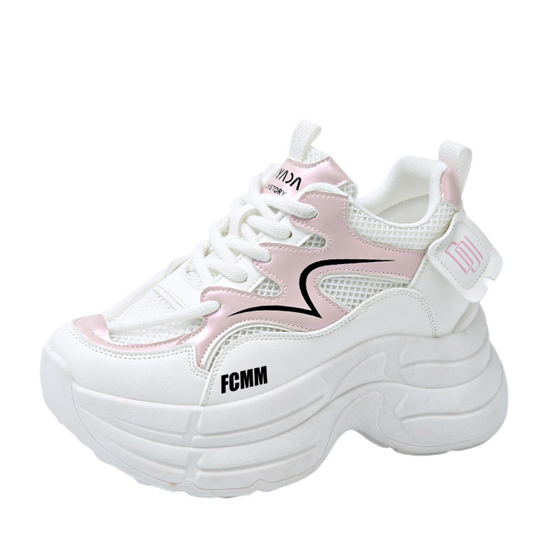 Дышащая обувь для увеличения роста с низким верхом для детей FCMM, розовый 
Дышащая обувь для увеличения роста с низким верхом для детей FCMM, розовый