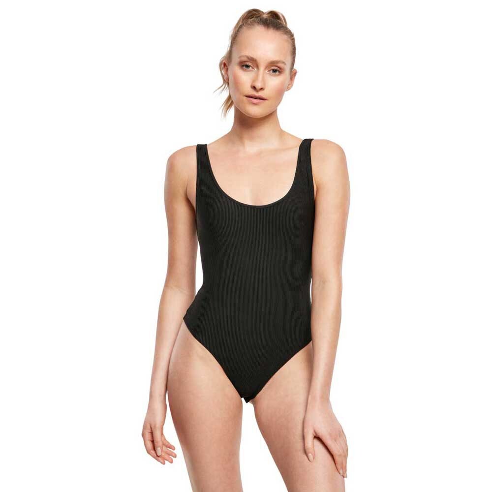 Боди Urban Classics Shiny Sleeveless, черный 
Боди Urban Classics Shiny Sleeveless, черный