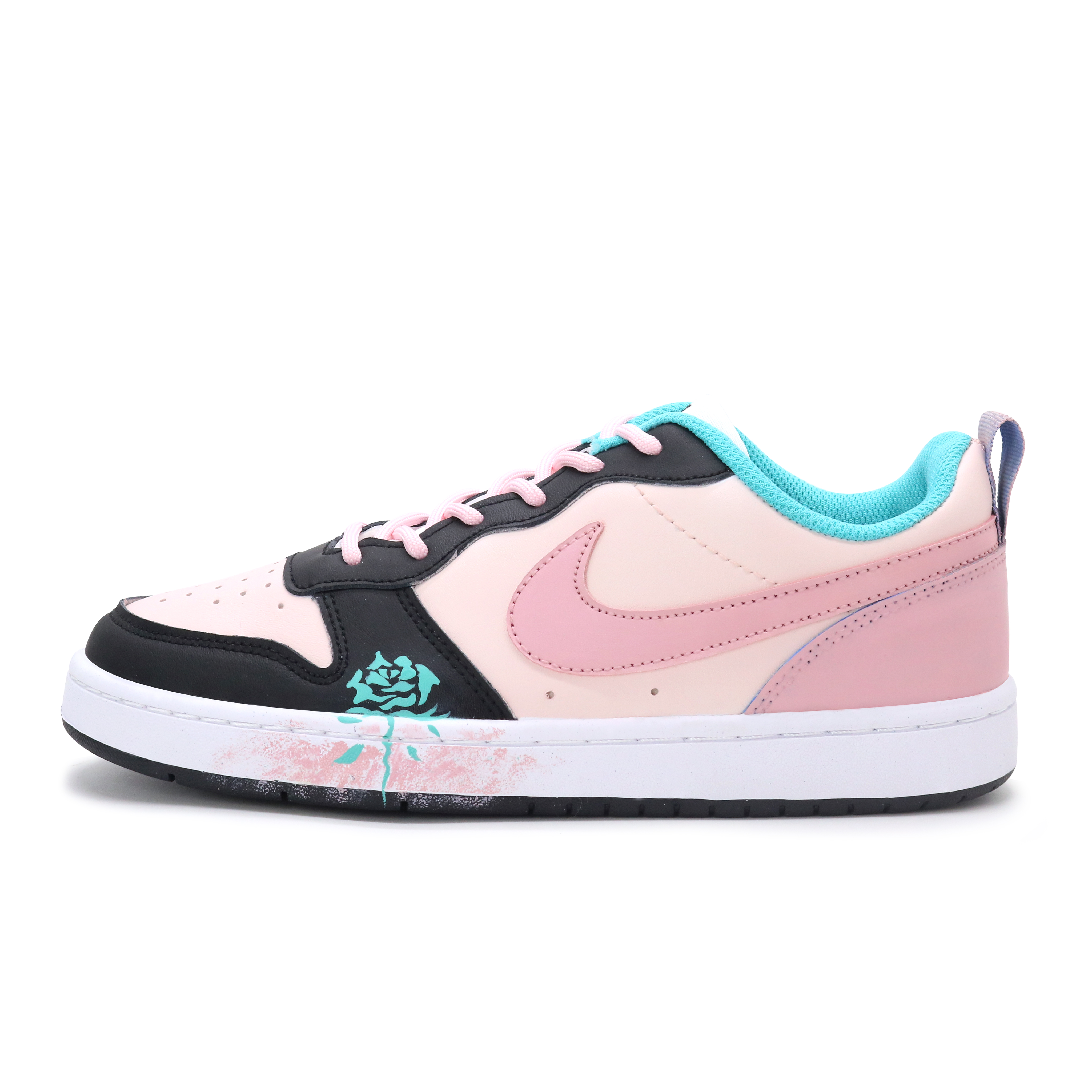 Дышащие низкие кроссовки для скейтбординга Court Borough для детей и подростков Nike, розовый/зеленый/черный
Дышащие низкие кроссовки для скейтбординга Court Borough для детей и подростков Nike, розовый/зеленый/черный